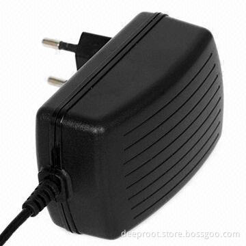 Switching Power Supply for Security, with 18W Maximum Output Power and European Plug